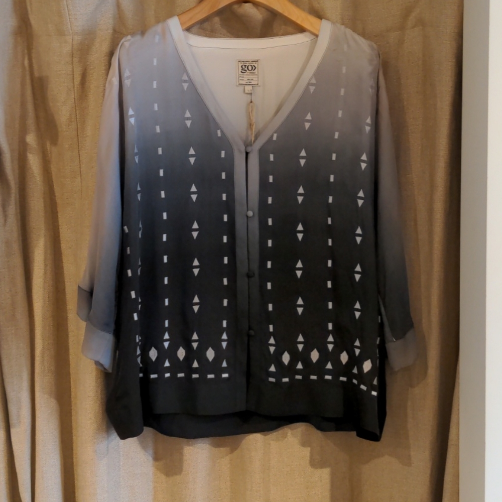 GoSilk Ombre Top